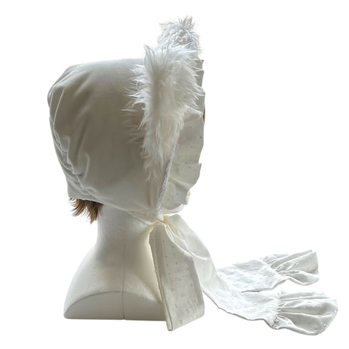 猫のボンネット オフホワイト