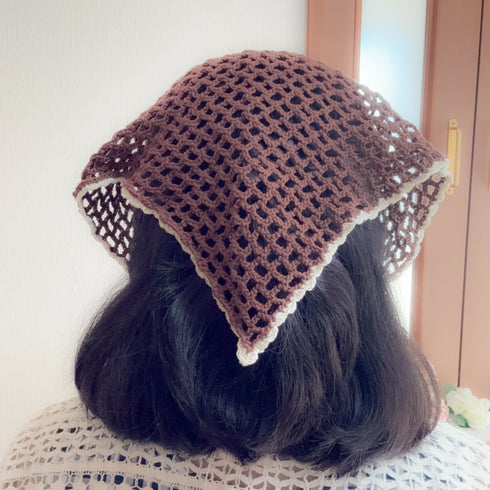 ぱっとかぶれるお手軽バブーシュカ