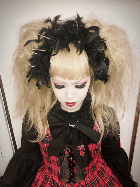【受注生産】漆黒ノ教祖ヘッドドレス