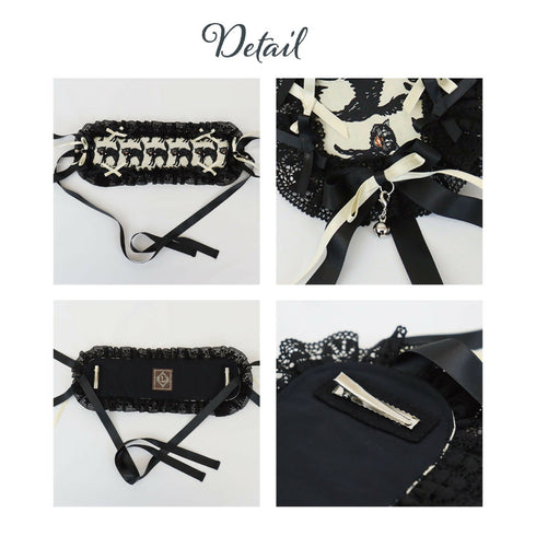 弧猫の微睡の鈴ヘッドドレス