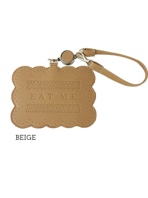 Sweet Magic Biscuit パスケース LL-1037 【ベージュ ピンク】