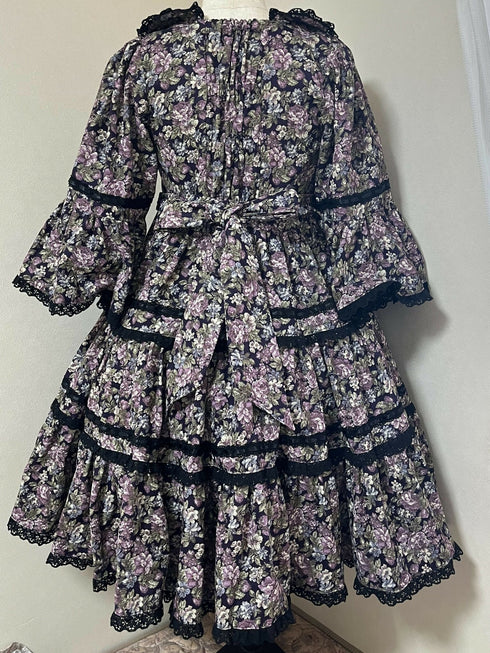 ゴブラン調姫袖OP・ヘッドドレス付き(バラ売り不可)