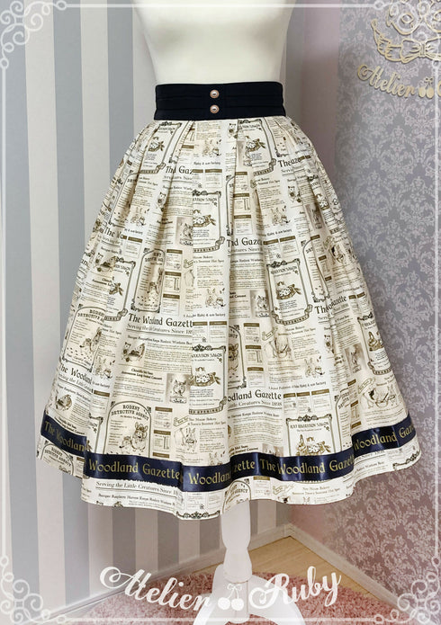 【10月下旬販売予定】The Woodland Gazette スカート