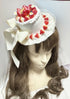 White and Cute? Mini Shortcake Hat