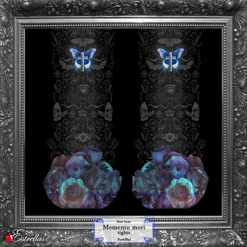 memento mori タイツ/フラッシュブルー