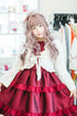 Noir Rose Jacquard Dress(ボルドー)