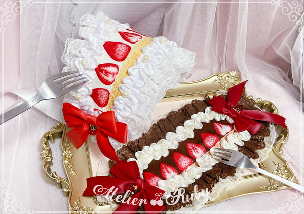 ショートケーキのヘッドドレス