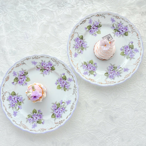 すみれのプレート