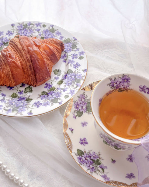 すみれのプレート