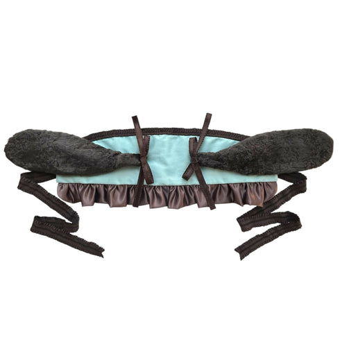 うさぎのヘッドドレス チョコミント