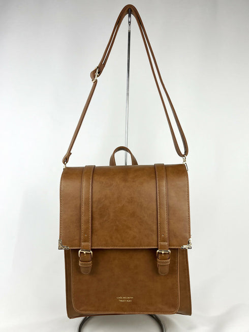 ベルト縦型サッチェル TL-5605【ブラック ブラウン ボルドー】