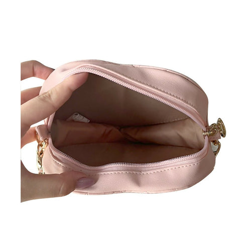 ハートを運んでminiショルダー LL-1006 【ブラック ラベンダー ピンク ベージュ】