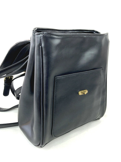 クラシカルミニサッチェルリュック TL-5602【グレージュ ブラック チョコブラウン】