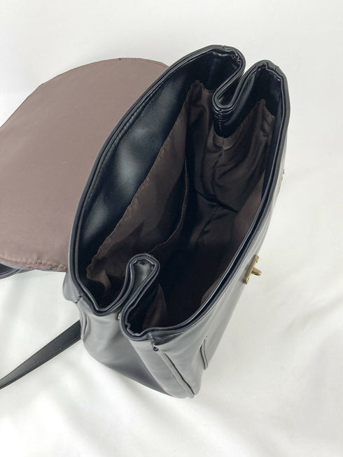 クラシカルミニサッチェルリュック TL-5602【グレージュ ブラック チョコブラウン】