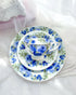 Dream-fulfilling Blue Rose Tea Set