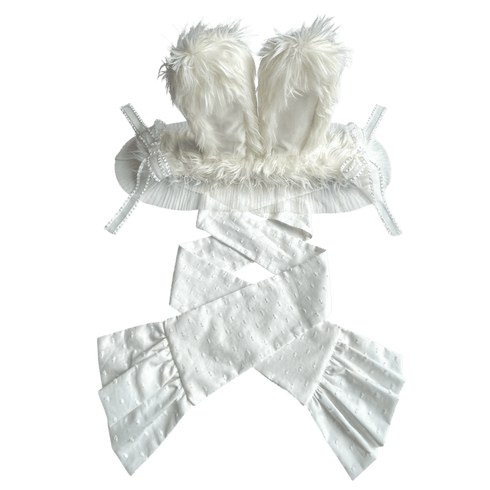 うさぎのヘッドドレス オフホワイト