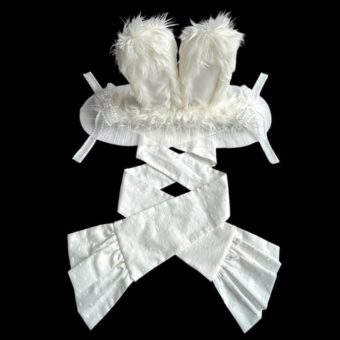 うさぎのヘッドドレス オフホワイト