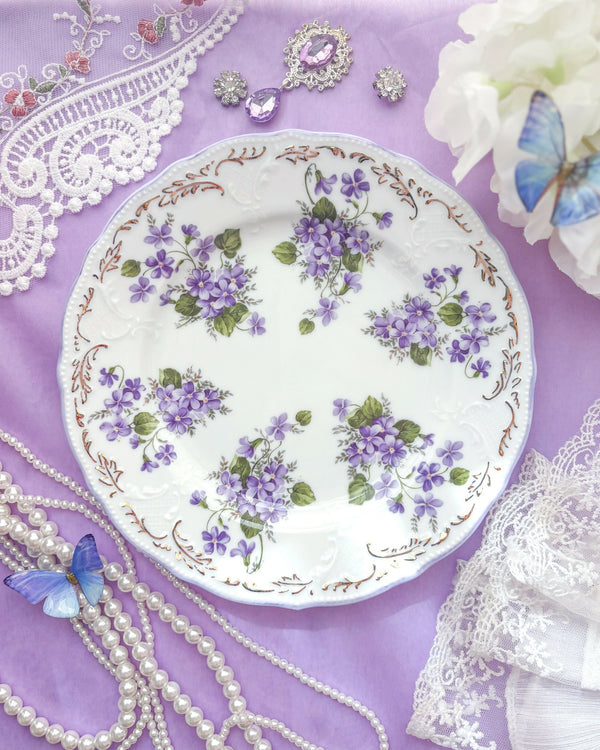 すみれのプレート