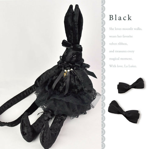 【SALE!】おめかしベロアうさぎショルダー LALUICE 公式