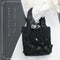 リリラパンミニバッグ ウサギ うさぎ ラビット バラ レース ブラック【LALUICE】