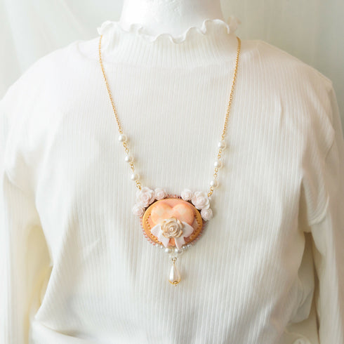 ロマンチックハートのネックレス