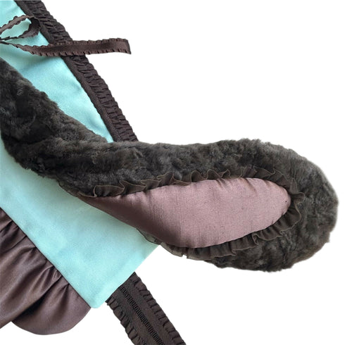 うさぎのヘッドドレス チョコミント