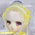 ワイヤー入りヘッドドレス(ドール、ぬいぐるみサイズ)(ブラック、ピンク、ブルー、ホワイト、イエロー) ゴスロリ 甘ロリ ロリータ ロリィタ