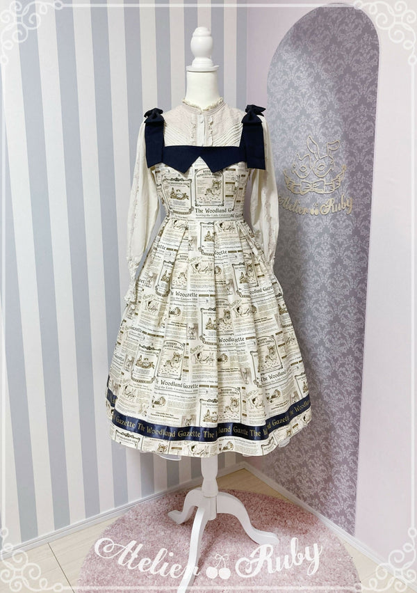 【10月下旬販売予定】The Woodland Gazette ワンピース