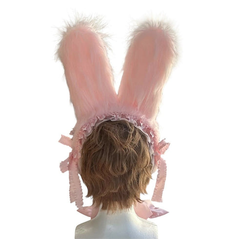 うさぎのヘッドドレス ピンク