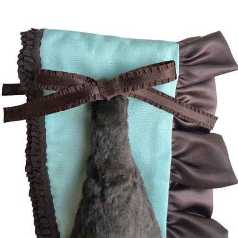 うさぎのヘッドドレス チョコミント