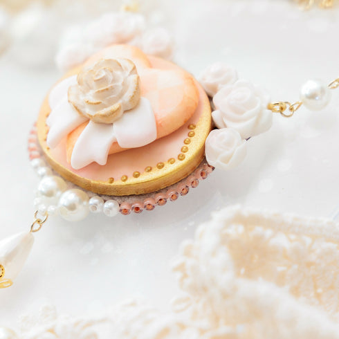 ロマンチックハートのネックレス