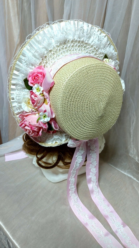 薔薇とリボンのスペシャルボンネット