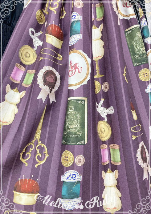 【12月上旬発売予定】ミセスチンチラの裁縫部屋 ワンピース