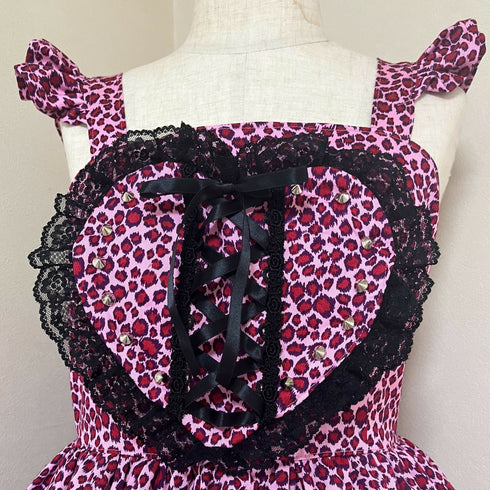 New 99'sガールズパンク×ロリィタJSK・キャスケット付き(バラ売り不可)