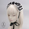 3段リボン ヘッドドレス レースミルフィーユリボン Sweet Pearl Ribbon Lolitails+