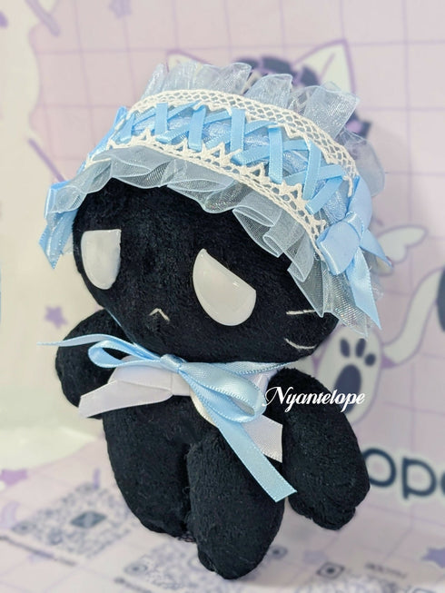 ワイヤー入りヘッドドレス(ドール、ぬいぐるみサイズ)(ブラック、ピンク、ブルー、ホワイト、イエロー) ゴスロリ 甘ロリ ロリータ ロリィタ