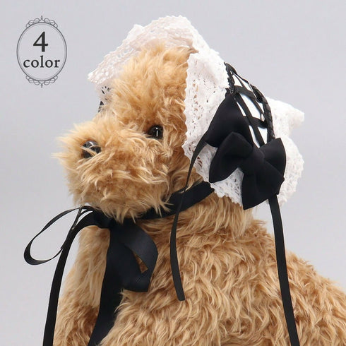 コルセットレース 犬用 ヘッドドレス Corset Lace Lolitails