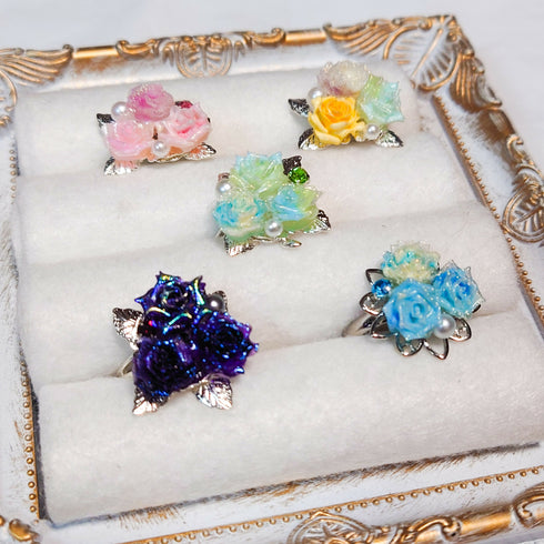 薔薇のリングガチャ【3個】