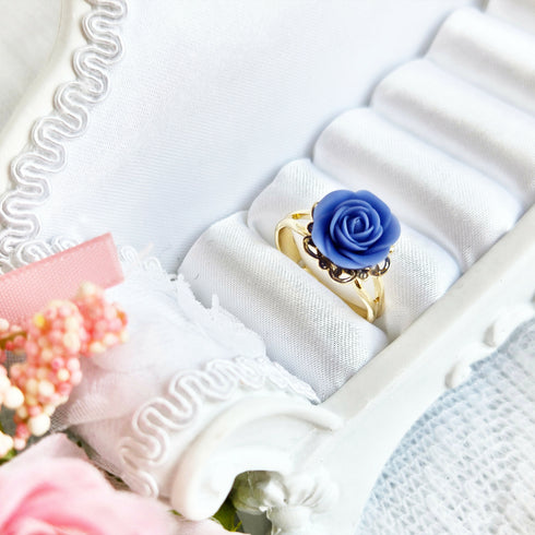 青薔薇のリング