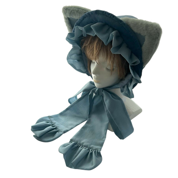 Cat Bonnet Sky Blue