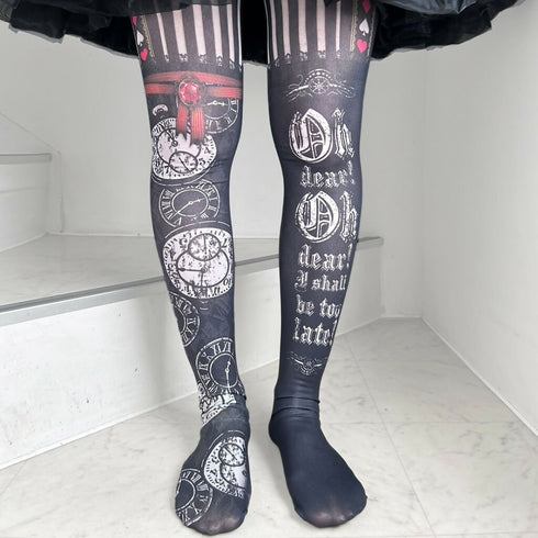 Alice Holic Series 時計うさぎのタイツ