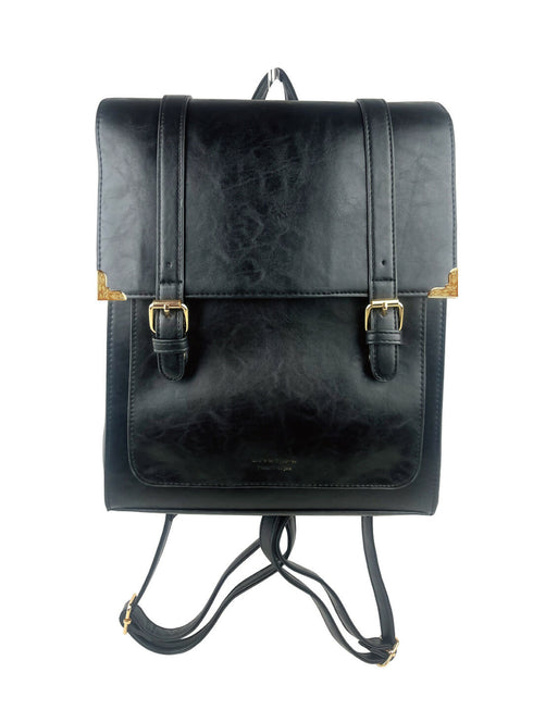 ベルト縦型サッチェル TL-5605【ブラック ブラウン ボルドー】