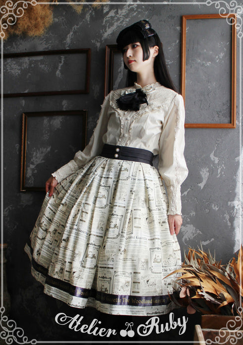 【10月下旬販売予定】The Woodland Gazette スカート