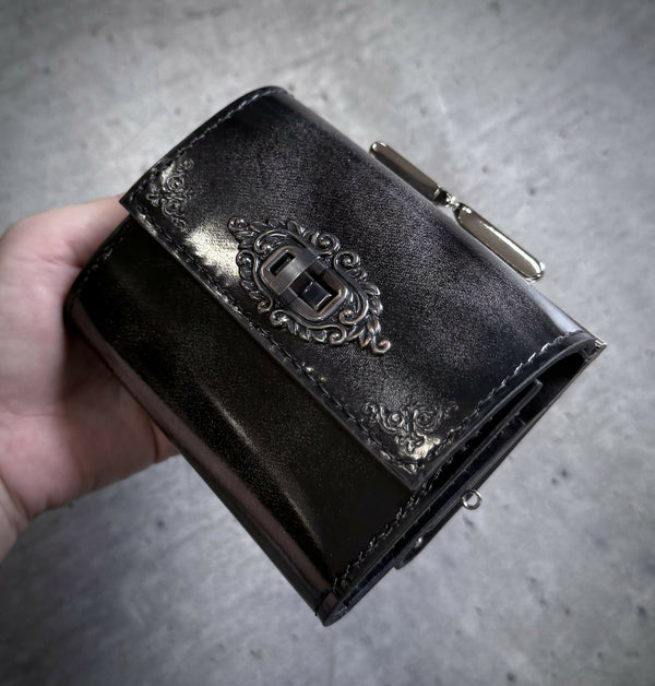 【即納】Lily-リリィ‐ミニ財布 グレー