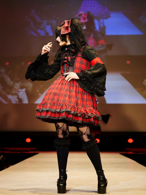 【受注生産】red passion JSK ver.赤チェック