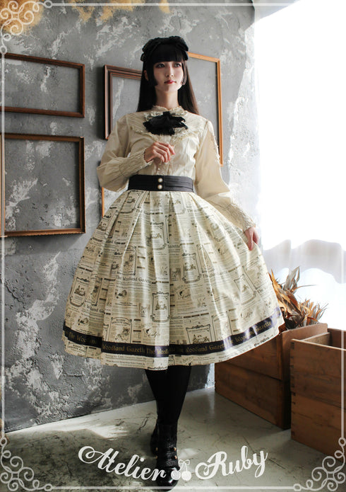 【10月下旬販売予定】The Woodland Gazette スカート