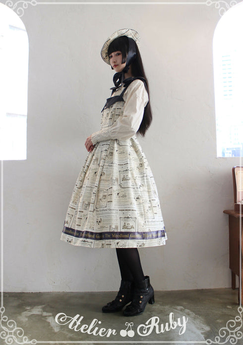 【10月下旬販売予定】The Woodland Gazette ワンピース