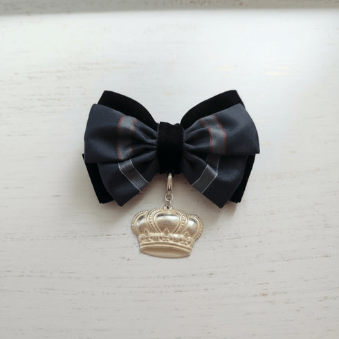 Mayfair Regimental リボンブローチ ブラック
