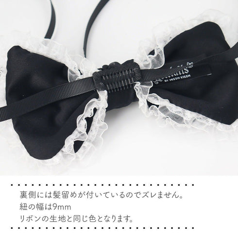 3段リボン ヘッドドレス Lolitails