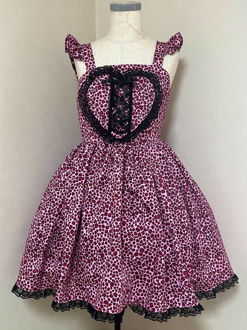 New 99'sガールズパンク×ロリィタJSK・キャスケット付き(バラ売り不可)